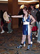 Michi as Mai Shiranui (Alternate Blue) from King of Fighters