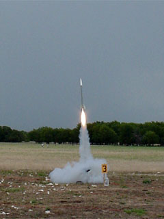 A PML Black Brant launches