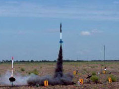 video of my PML Ariel rocket launching