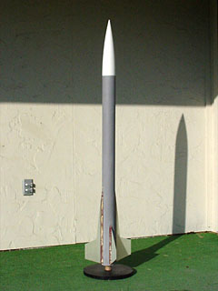 PML Intruder rocket under construction