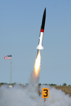 PML 1/4 scale Patriot missile, October 2004